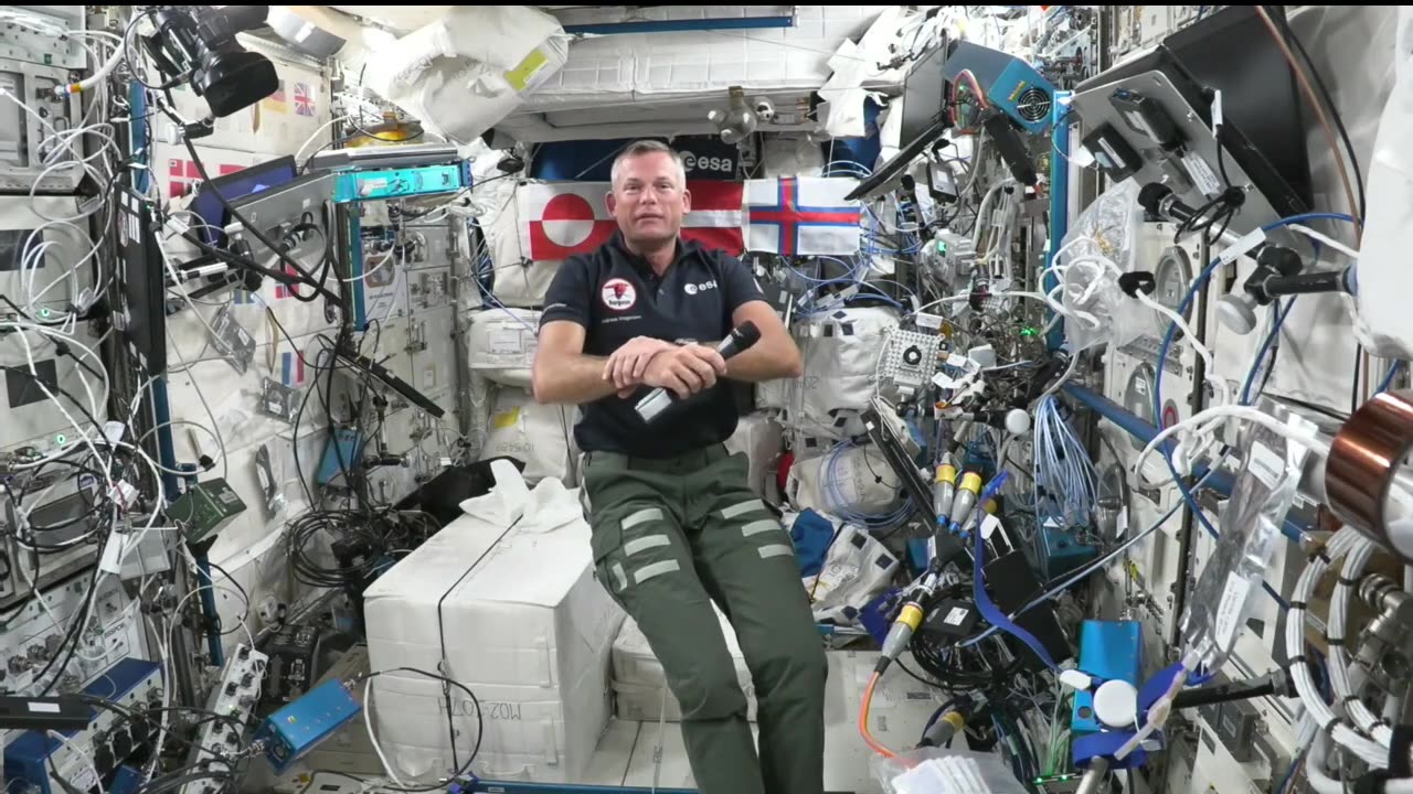 Andreas Mogensen talks about living and working in space