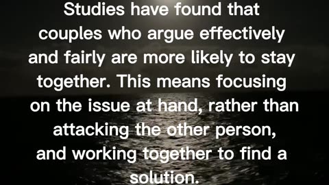 Relationship Facts #5