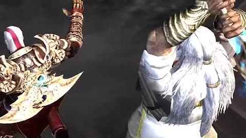 Kratos Fail QTE with Zeus in God Armor