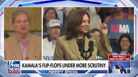 Sen. Kennedy Mocks Harris' Vegan Wolf Comment on Hannity