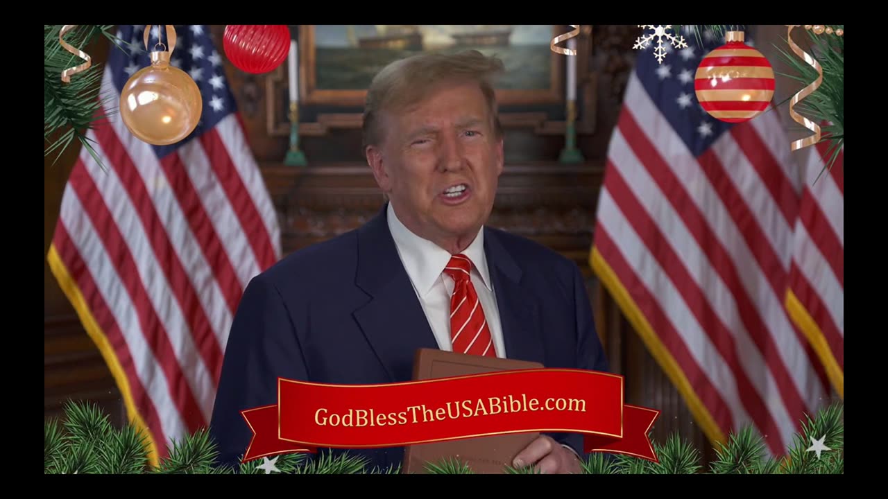 God Bless the USA Bible Commercial (Donald J Trump)