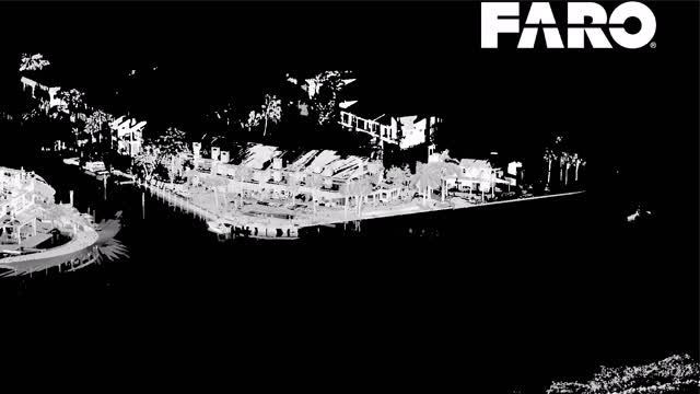 Boating accident site scene preservation using a FARO S150