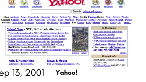Sep 17, 2001 Websites
