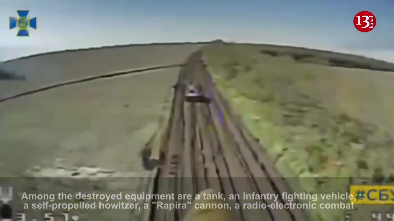 Kamikaze drones destroyed 11 Russian combat vehicles in action in one day
