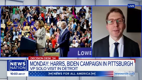 Biden, Harris will campaign together: White House spokesperson | NewsNation Live