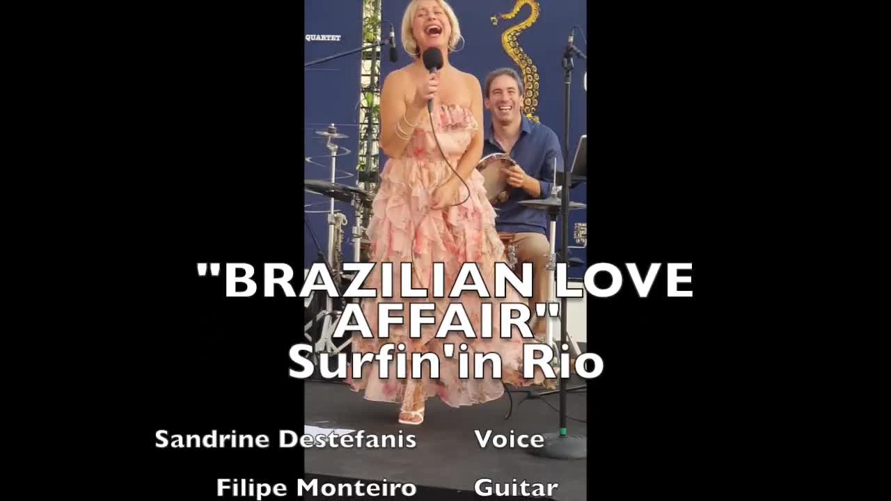 "DISCUSSAO" (Jobim) THE BRAZILIAN LOVE AFFAIR , Sandrine Destefanis JAZZ'ART LYMPIA FESTIVAL