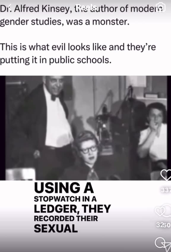 Perverted Practices Pushed Onto Originated From Nazi "Doctors"