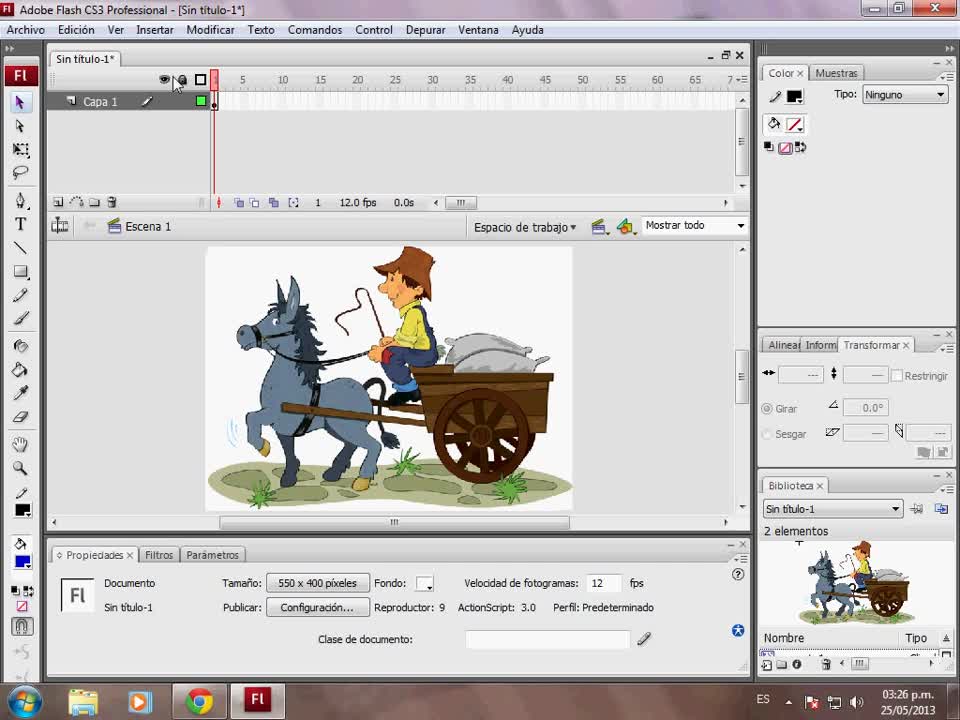 Flash CS5 Sesion 4 Animaciones Anidadas