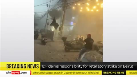 Israel 'targets commander of Golan Heights strike' Sky News