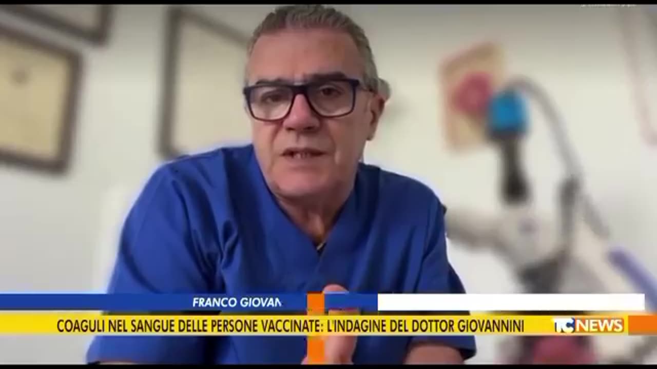 Coaguli di globuli rossi in centinaia di persone