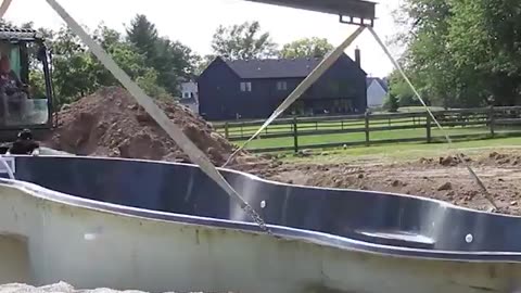INSTALLATION OF NEW POOL