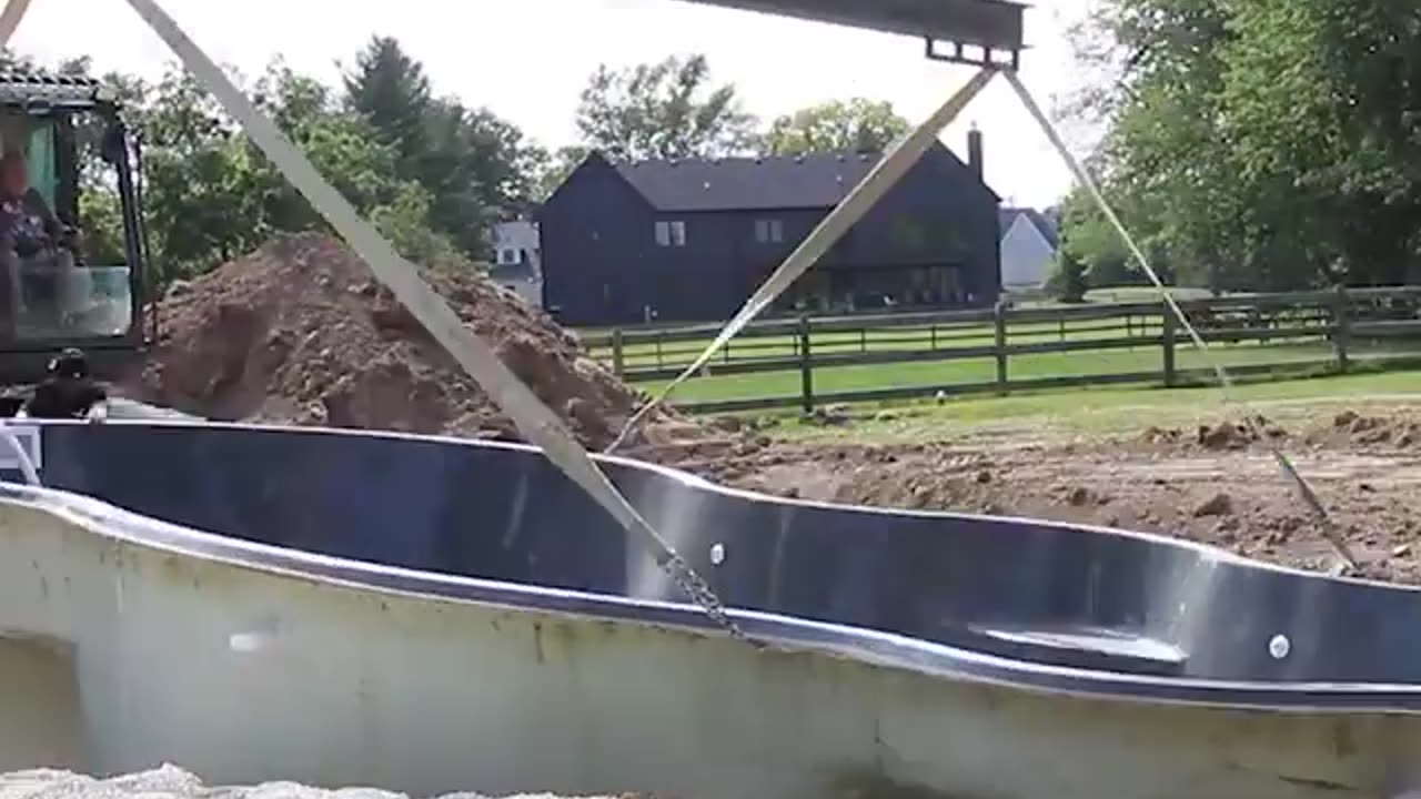 INSTALLATION OF NEW POOL