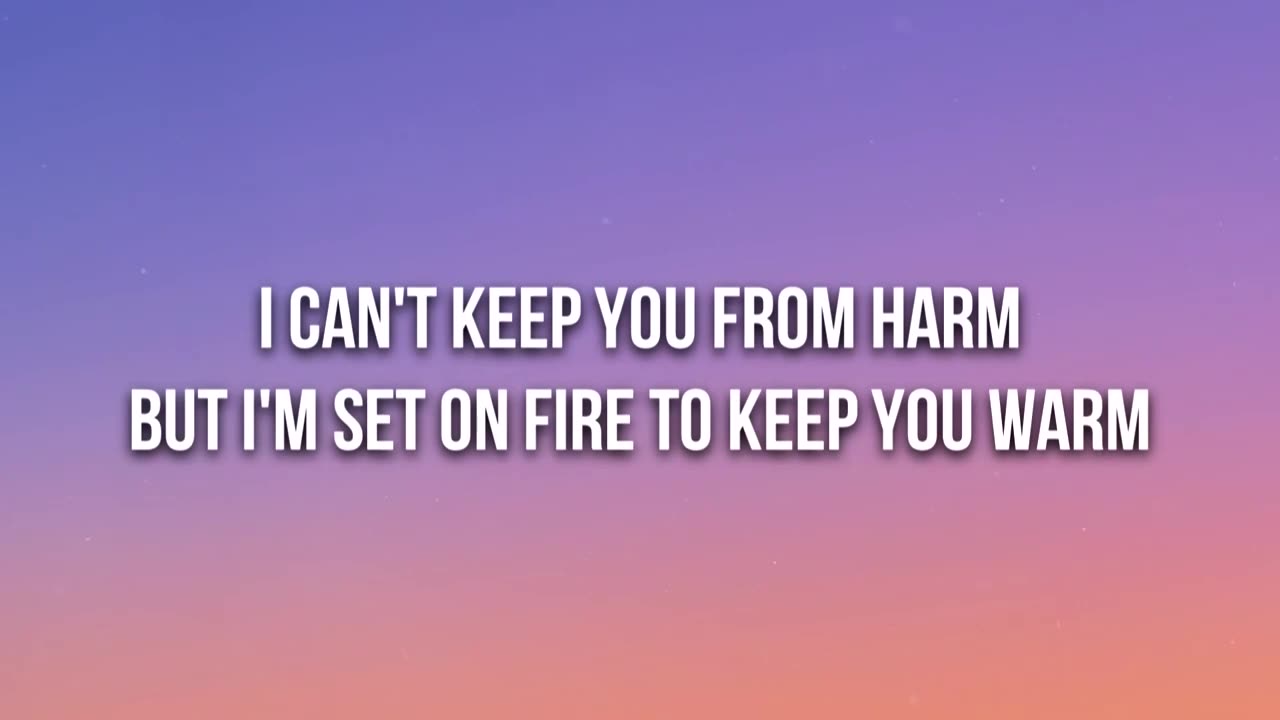The Chainsmokers, XYLØ - Setting Fires (Lyrics Video)