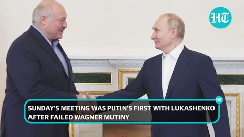 Putin, Lukashenko Mock Ukrainian Fightback, Talk Wagner Rebellion; 'Counteroffensive Failed'