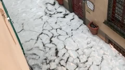 River Full of Ice