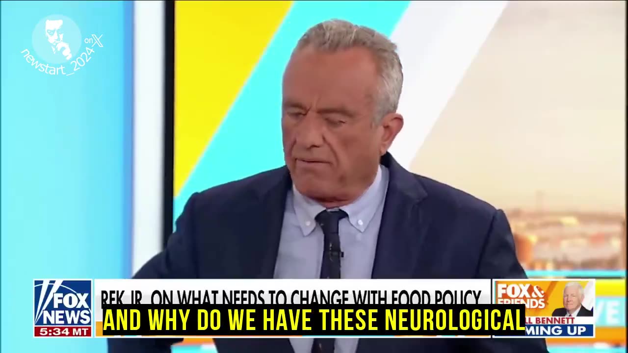 RFK Jr. on processed foods in the American diet. 75% of FDA's budget comes from regulated industry