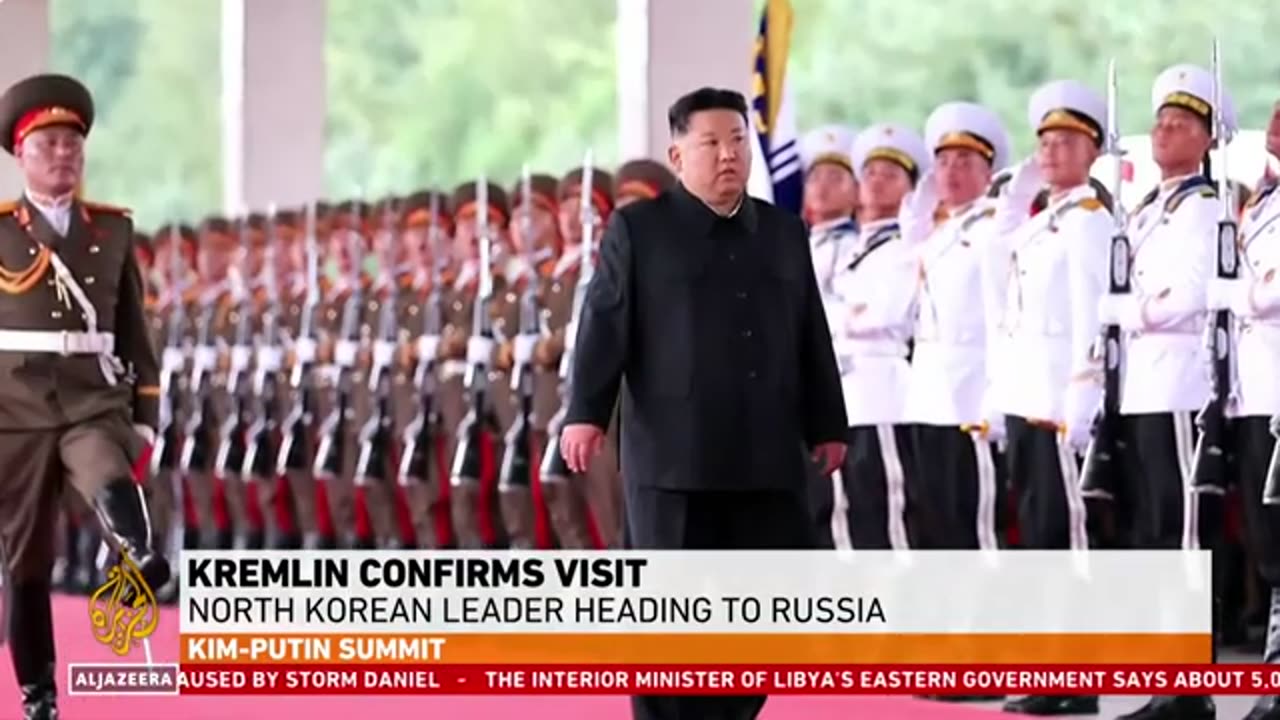 Libya floods Kim and Putin summit Mark Dikey rescued
