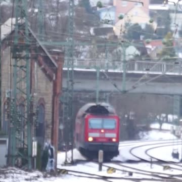 143 231 as RB22 on the way to Frankfurt Hbf