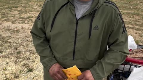 Millionaire blessed homeless who lost everything after losing his grandma