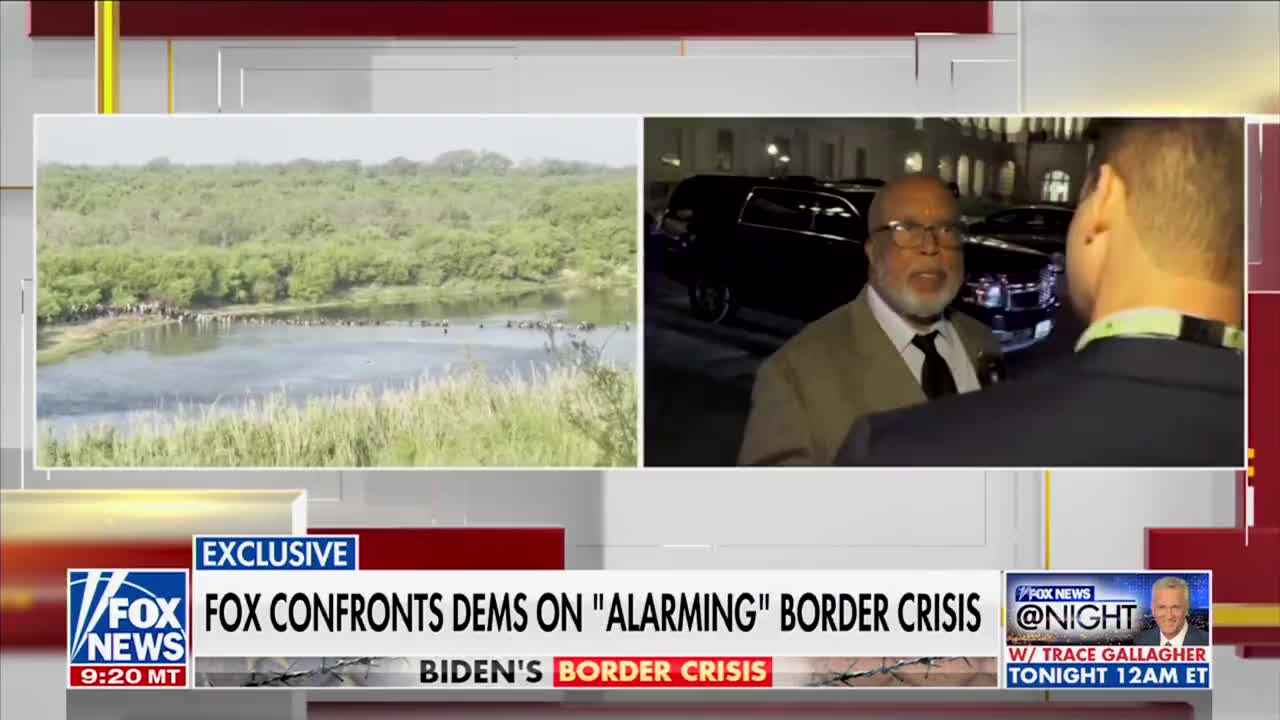 'I Have To Give A Speech': Dem Rep Dodges Hard When Reporter Asks About Border