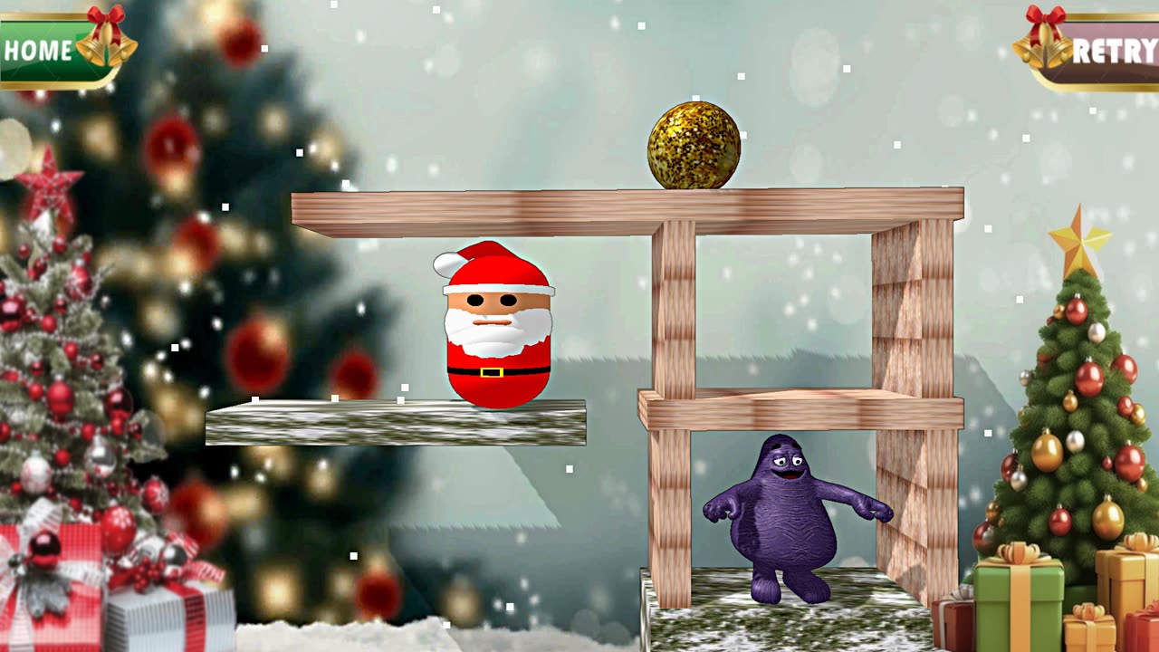 Santa Claus Meet Grima Monster - Android Gameplay [7+ Mins, 1080p60fps]