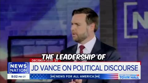 JD Vance Gives Americans Crucial Advice Ahead of The Election