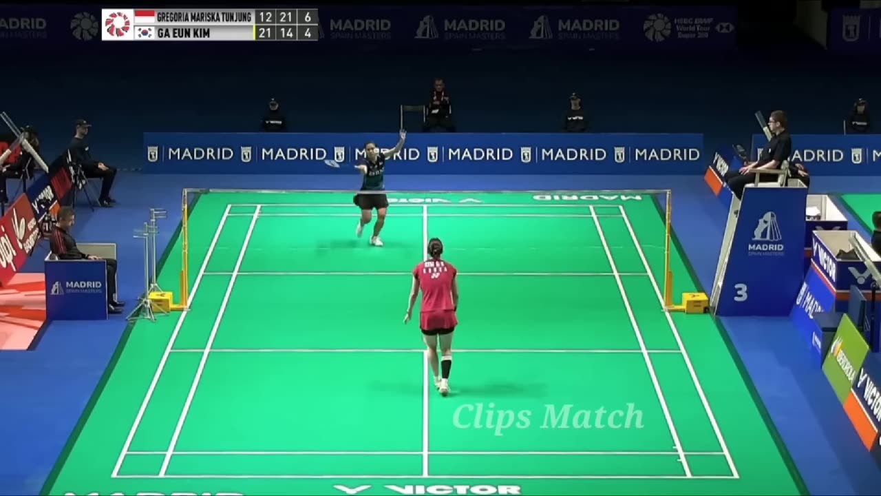 highlights - Gregoria M Tunjung vs Kim Ga Eun - Spain Masters 2023