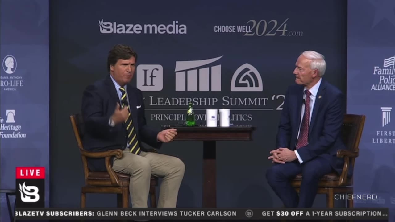 🔥 Tucker Carlson Calls Out the Hypocrisy of AR Gov. Asa Hutchinson's Border Policy