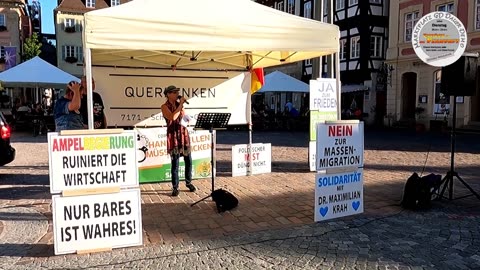 Mahnwache Nr. 234 in Schwäbisch Gmünd am 09.07.2024