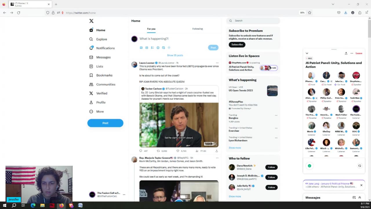 Episode 55: [Chill In The Fusion Cell] Twitter Space: J6 Patriot Panel- Jeremy Brown Calling In