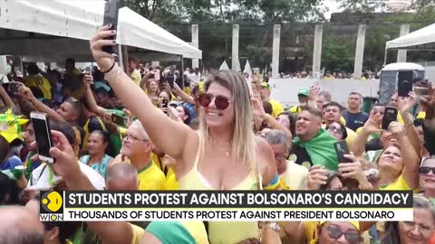 Brazil elections: Students protest against Bolsonaro's candidacy | Latest News | WION