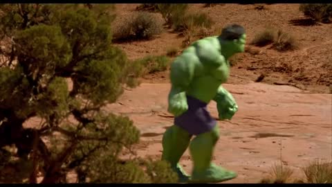 Hulk vs helicopter (2003) HD-Clip