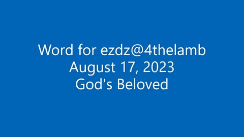 Gods Beloved