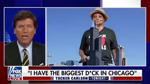 Tucker Blasts Chicago's Mayor After She Brags About Her 'Male Genitalia'