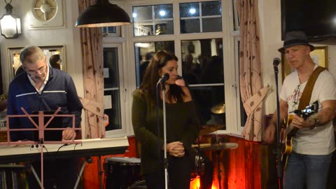 Jon Lewis, guitar me on Drums, Michelle vocals, Any harrison Keyboards