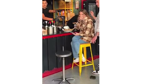 trending chair prank