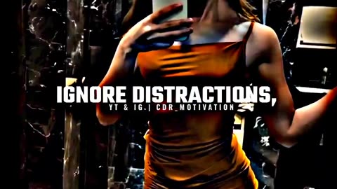 Stay Focused Ignore Distractions And 😇🔥 Motivational Quotes || #cdr_motivation #quotes #motivation