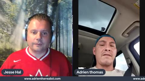 Jess Hal with Adrien Thomas Adrien Thomas, discusses hidden history of native flag
