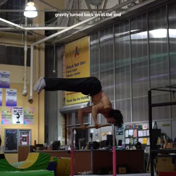 gravity turned back on at the end