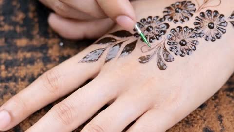 Mehndi design video