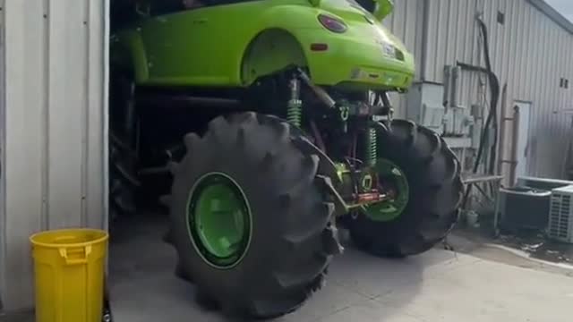 Large tire refitting design