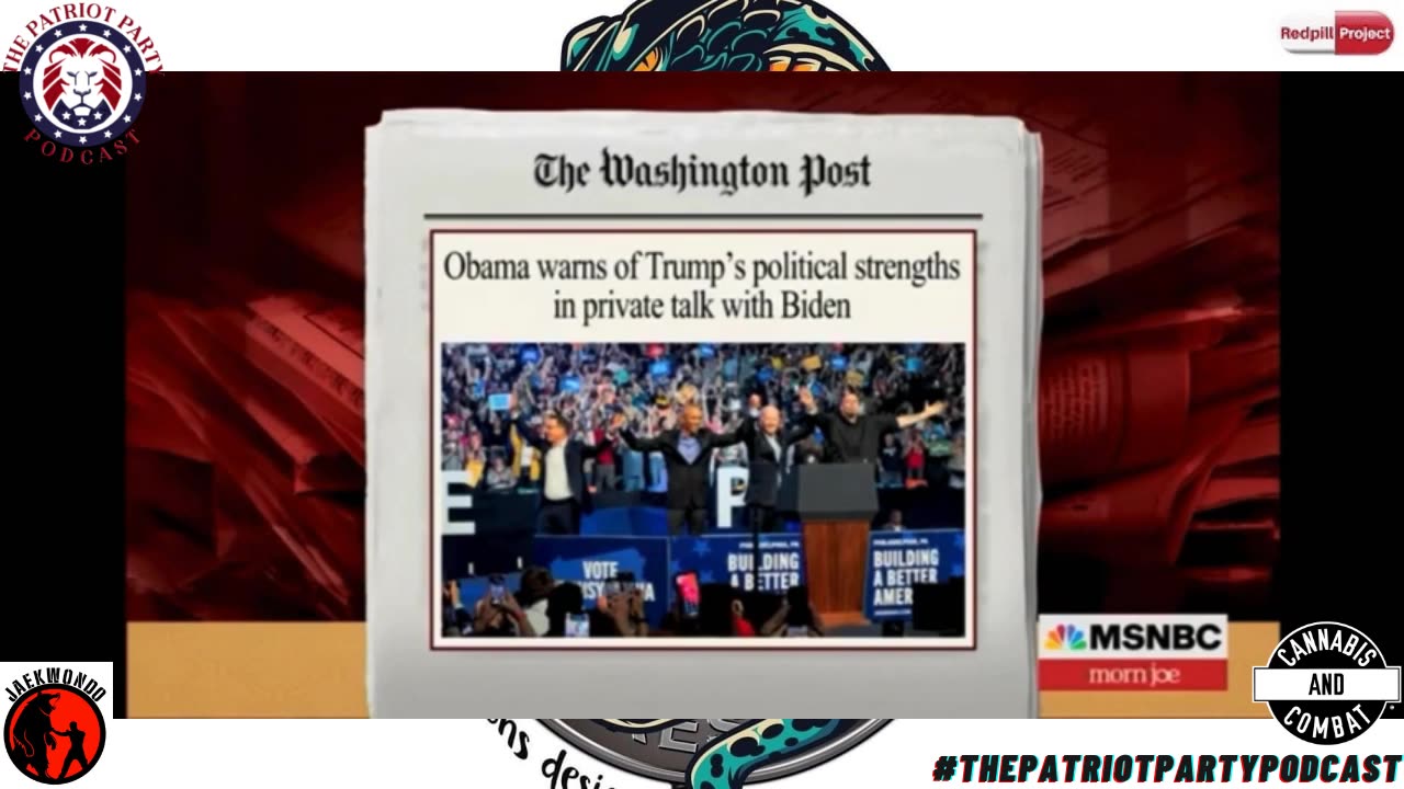 The Patriot Party Podcast I 2460161 Master of Muppets I Live at 6pm EST