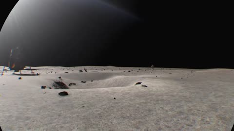 (LAST JEDI) Walking on the Moon with (PlayStation VR Headset) Apollo 11 experience