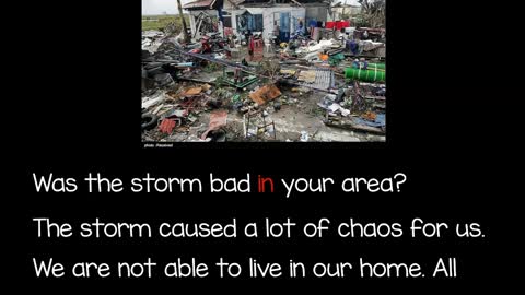 Was the storm bad in your area?