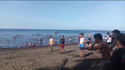 Summer in the beach 🏖️ have fun and unwind Batangas resort ⛵