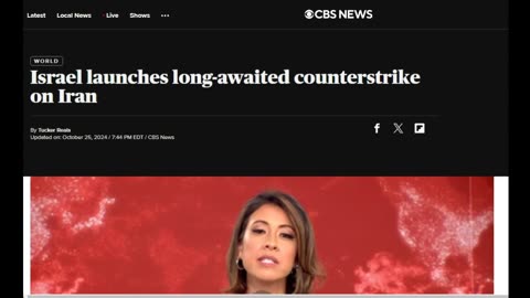 Israel Strikes Back at Iran, Further Expanding War in the Middle East: Latest Updates: 10/24/2024