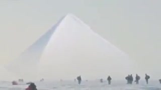 Antarctic Pyramids Military Footage