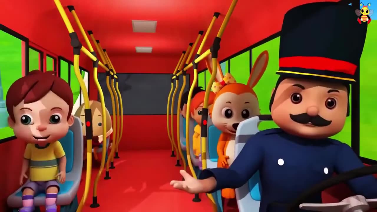 Wheels on the Bus - CoComelon Nursery Rhymes- Kids Songs #اغاني #اغاني_اطفال
