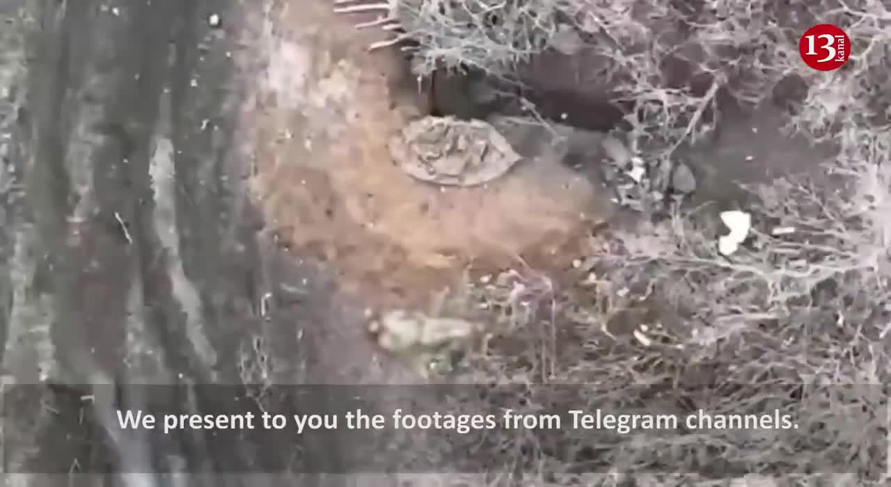 Drone chases a group of Russians to their "nest”, does not allow them to hide