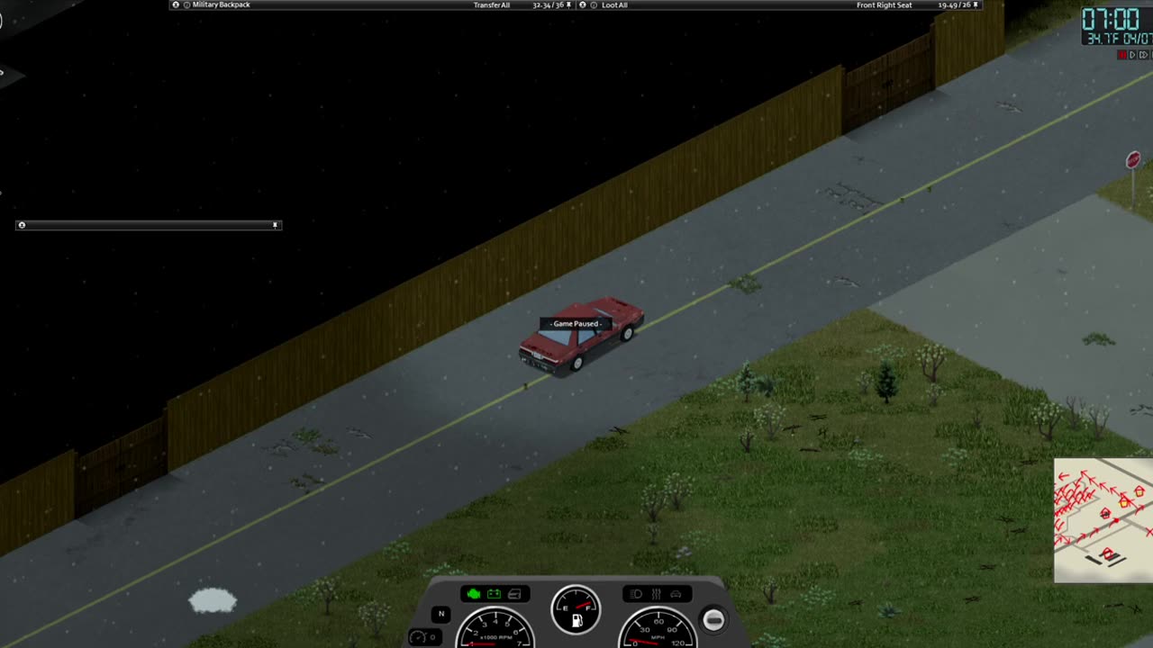 Project Zomboid Fourth Attempt Pt. 173 (Really Short, No Commentary, Sandbox)